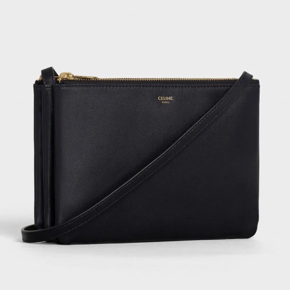 Celine Handbags - Celine trio crossbody bag